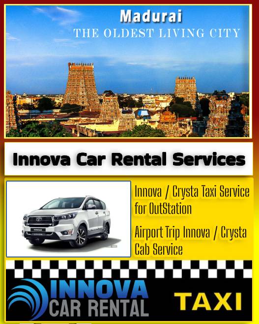 Innova Car Rental in Madurai